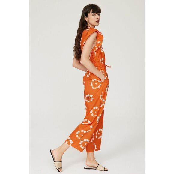 Busayo x RTR Orange Ruffle Jumpsuit 💙 - Picture 10 of 10